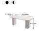 Stone Top Dining Table Contemporary Oval Table with Sled Base Clearhalo 'Dining Tables & Seating' 'Dining Tables' 'dining_table' 'furn' 'furn_dining_table' 'Furniture' 'Kitchen & Dining Furniture' 5997515