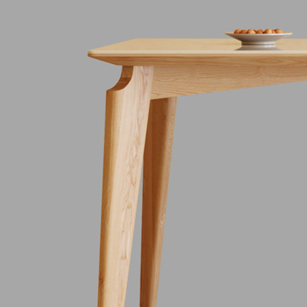 Rectangle Dining Table Mid-Century Modern Dining Table with 4 Legs