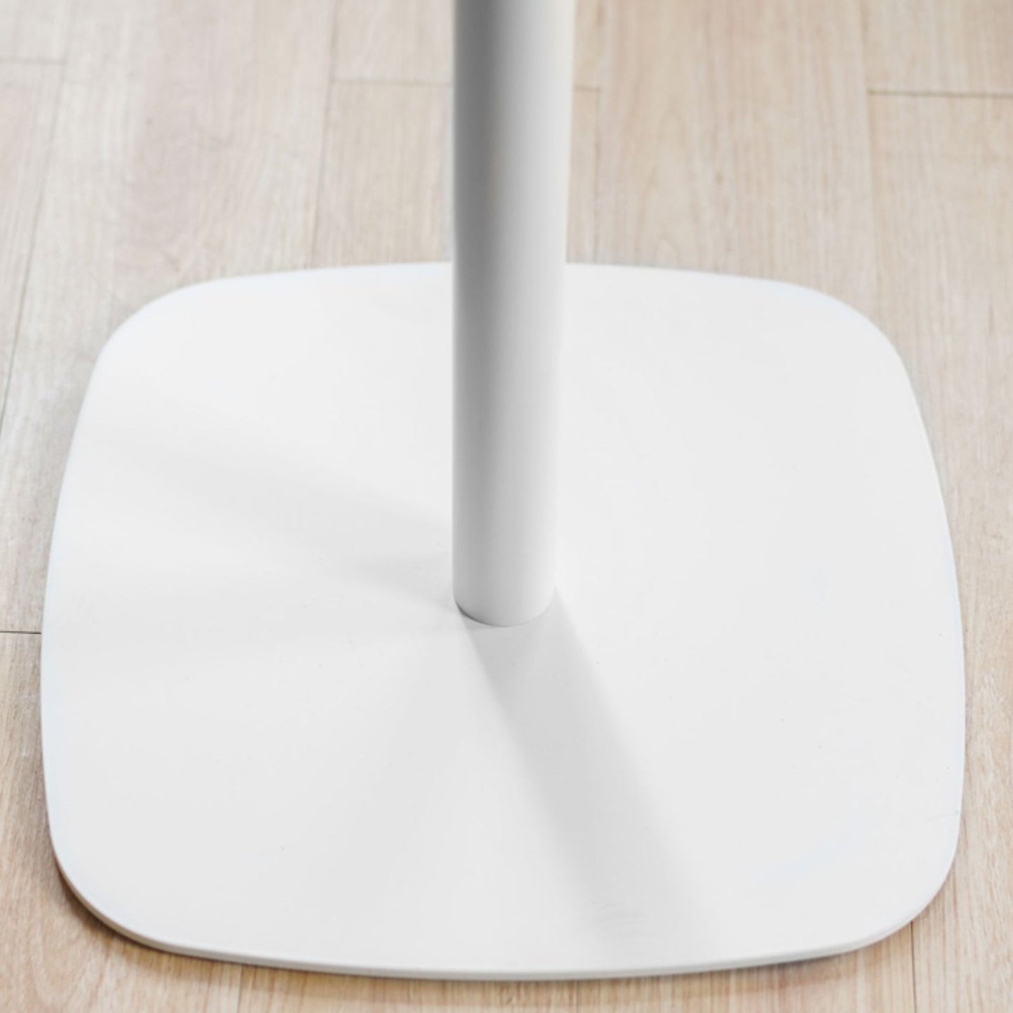 Vierkante eetkamertafel medium dichtheid vezelbord tafel met voetstukbasis