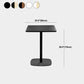 Square Dining Room Table Medium Density Fiberboard Table with Pedestal Base