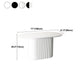 White Top Dining Table Contemporary Oval Dining Table with Pedestal Base Clearhalo 'Dining Tables & Seating' 'Dining Tables' 'dining_table' 'furn' 'furn_dining_table' 'Furniture' 'Kitchen & Dining Furniture' 5998100