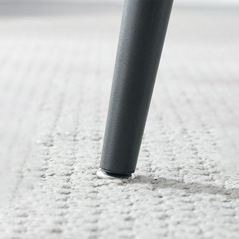 Table à manger rectangle table à manger en pierre industrielle avec 4 jambes