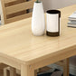 Rectangular Solid Wood Dining Table Modern White-natural Furniture with 4 Legs for Indoor Clearhalo 'Dining Tables & Seating' 'Dining Tables' 'dining_table' 'furn' 'furn_dining_table' 'Furniture' 'Kitchen & Dining Furniture' 5998498