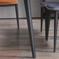 Rectangular Sintered Stone Dining Table Modern Furniture with 4 Legs in Matte Finish Home Clearhalo 'Dining Tables & Seating' 'Dining Tables' 'dining_table' 'furn' 'furn_dining_table' 'Furniture' 'Kitchen & Dining Furniture' 5998548