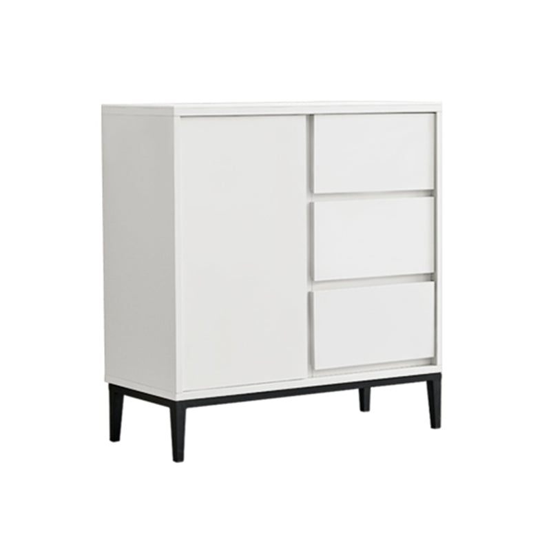 Mesa de buffet de piedra y madera del aparador de buffet con cajones