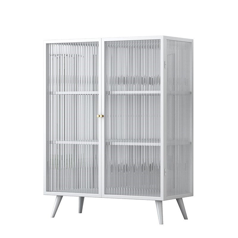 Bouchon de cuisine avec armoires Matte Finish Metal Modern Dining Server