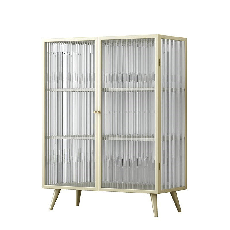 Bouchon de cuisine avec armoires Matte Finish Metal Modern Dining Server