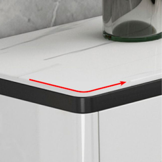 Modern Sideboard with LED Lights Wood Dining Server for Dining Room Clearhalo 'buffet_sideboard' 'Buffets & Sideboards' 'furn' 'furn_buffet_sideboard' 'Furniture' 'Kitchen & Dining Furniture' 5998808