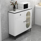 Modern Sideboard with LED Lights Wood Dining Server for Dining Room Clearhalo 'buffet_sideboard' 'Buffets & Sideboards' 'furn' 'furn_buffet_sideboard' 'Furniture' 'Kitchen & Dining Furniture' 5998812