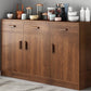 Engineered Wood Sideboard with Drawers Modern Kitchen Buffet Sideboard Clearhalo 'buffet_sideboard' 'Buffets & Sideboards' 'furn' 'furn_buffet_sideboard' 'Furniture' 'Kitchen & Dining Furniture' 5999003