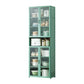 Green Bambus Buffet Server mit einstellbarem Regal Modern Dining Server