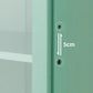 Green Bambus Buffet Server mit einstellbarem Regal Modern Dining Server
