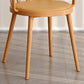 Modern Dining Chairs Arm Dining Chair with Plastic Legs for Kitchen