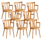 Modern Dining Chairs Arm Dining Chair with Plastic Legs for Kitchen