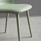Modern Dining Chair Armless Dining Chair with Plastic Legs for Kitchen