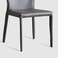 Wingback Armless Dining Chairs Modern Faux Leather Side Chair