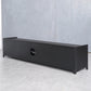 Industrial Style Metal TV Stand Black Colour Cable Management TV Console