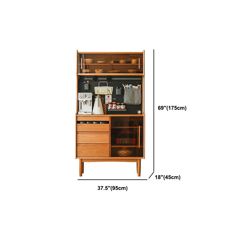 Moderno pino da pino da pino standard da 18 "mobili da hutch per sala da pranzo