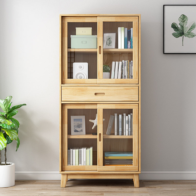 Modern Pine Dining Hutch Standard Natural Hutch Cabinet for Dining Room https: res.litfad.com site img item 2022 09 24 5999873 1200x1200.jpg Clearhalo 'Display & China Cabinets' 'display_china_cabinets' 'furn' 'furn_display_china_cabinets' 'Furniture' 'Kitchen & Dining Furniture' 5999873