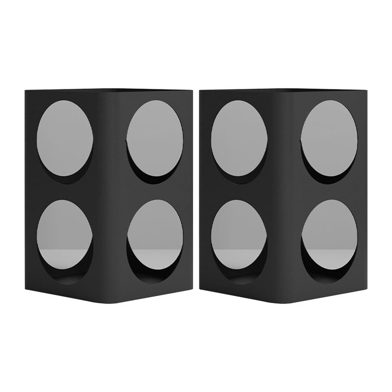 Modar de mesa de metal de cabecera de almacenamiento abierto para dormitorio para dormitorio