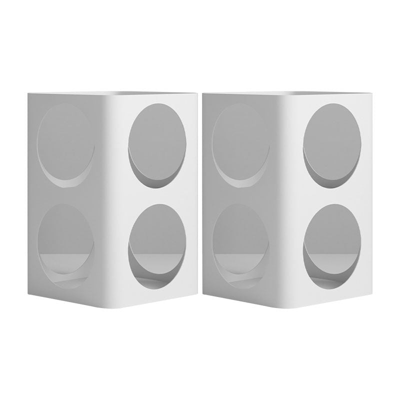 Modar de mesa de metal de cabecera de almacenamiento abierto para dormitorio para dormitorio