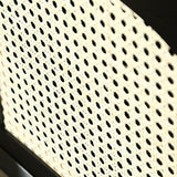 Modern Glass Nightstand Lower Shelf Bedside Cabinet with Door for Bedroom