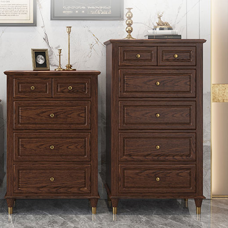 Slaapkamer verticale opbergkist glamour houten borst met laden