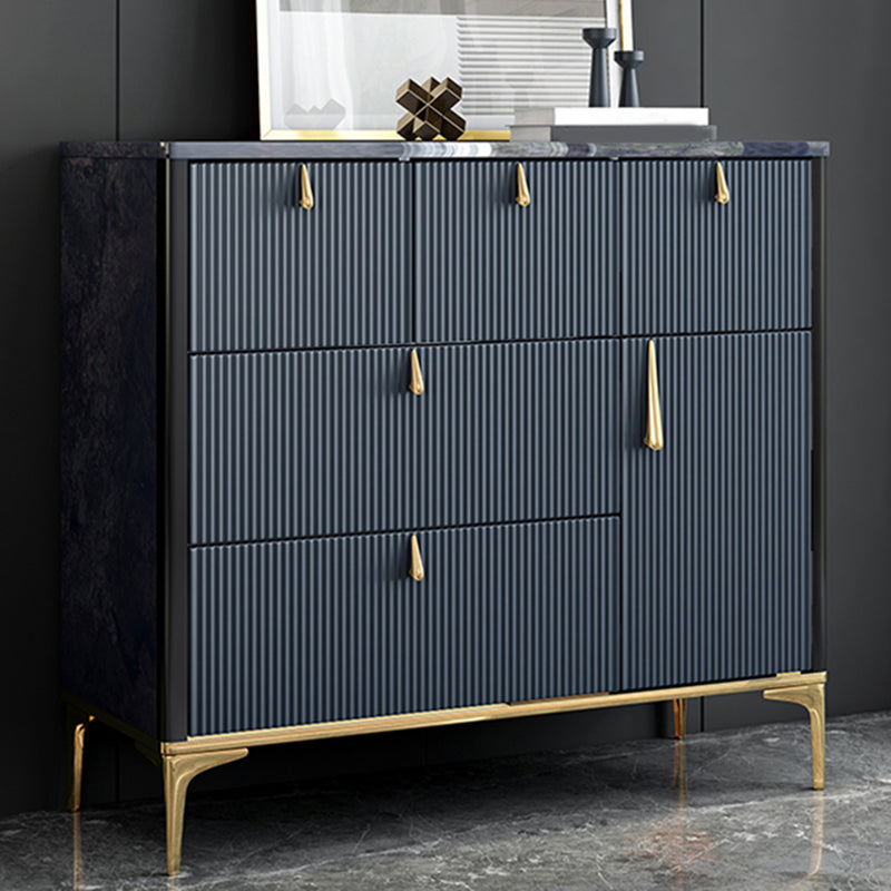 Comò Glam da 15,21 pollici con 5/7/8 cassetti e cassettiera portaoggetti