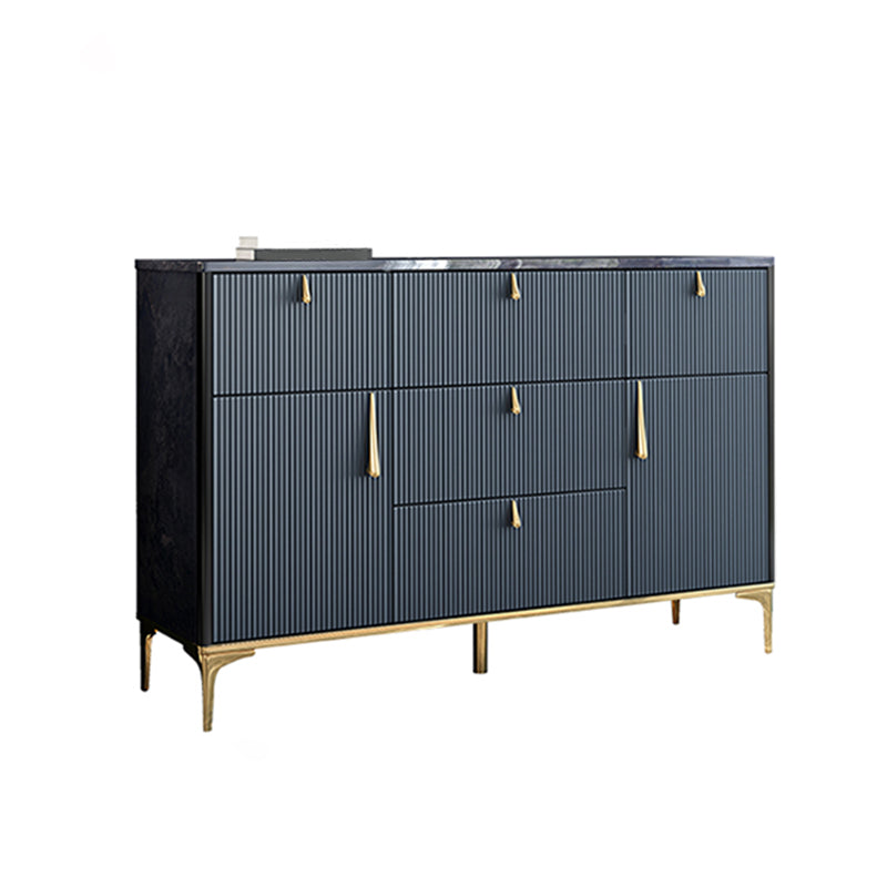 Comò Glam da 15,21 pollici con 5/7/8 cassetti e cassettiera portaoggetti
