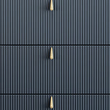 Casseggiatore glam di larghezza da 15,21 pollici 5/7/8 cassetti di stoccaggio cassettiera