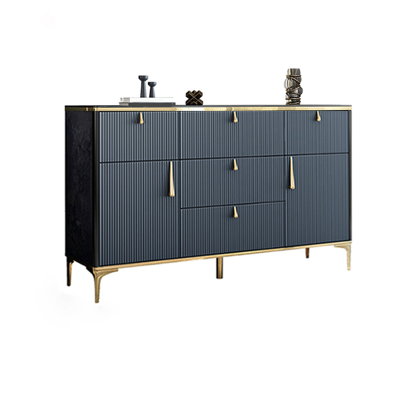 Comò Glam da 15,21 pollici con 5/7/8 cassetti e cassettiera portaoggetti