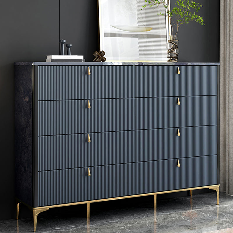 Comò Glam da 15,21 pollici con 5/7/8 cassetti e cassettiera portaoggetti