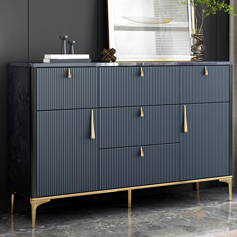 Comò Glam da 15,21 pollici con 5/7/8 cassetti e cassettiera portaoggetti