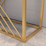 Mesa de consola de mármol de 12 "W Table de acento resistente al rectángulo