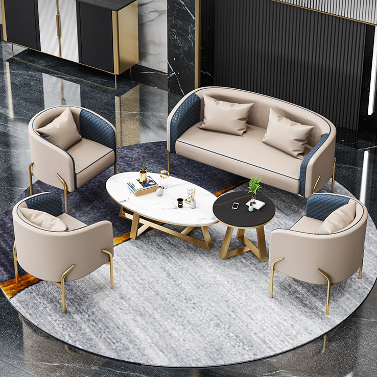 Glam Style Fintered Stone Round 1/3/4/5 Pièces Pièces Ensemble pour Utilisation à domicile