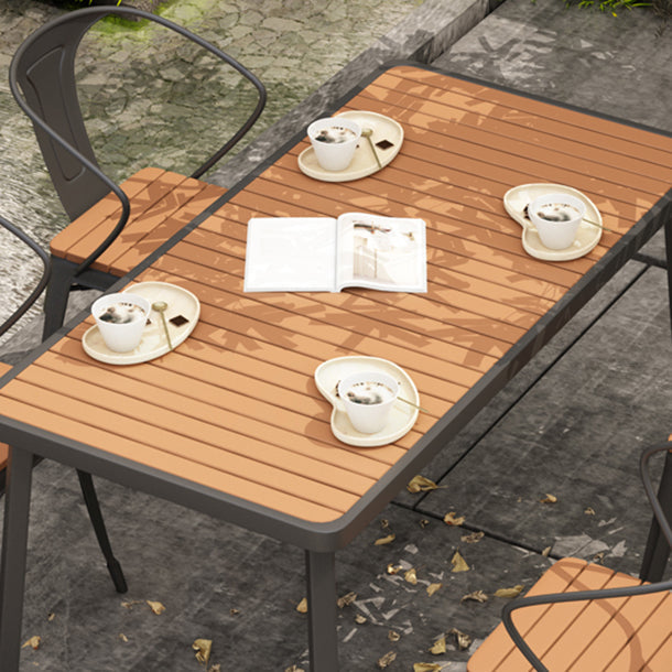 Juego de mesa rectángulo contemporáneo 1/2/5 piezas de comedor para cocina