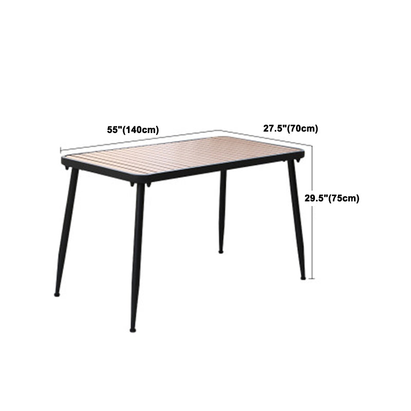 現代的な長方形のテーブルセット1/2/3/5/7ピースレストラン用ダイニングセット