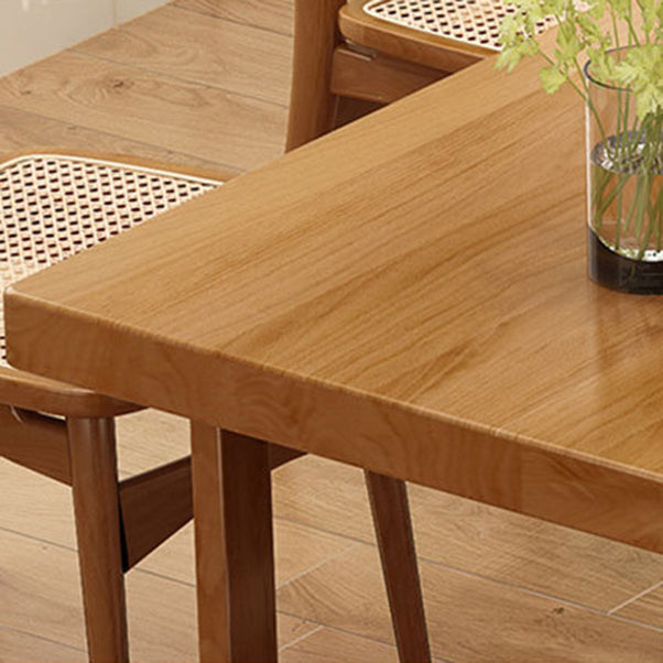 Juego de mesa de madera sólida industrial 1/2/5/7 Piezas Juego de comedor para uso en el hogar