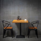 Industrial Rectangle Table Set 1/2/3 Pieces Dining Set for Restaurant Clearhalo 'Dining Room Sets' 'Dining Tables & Seating' 'dining_room_set' 'furn' 'furn_dining_room_set' 'Furniture' 'Kitchen & Dining Furniture' 6003300