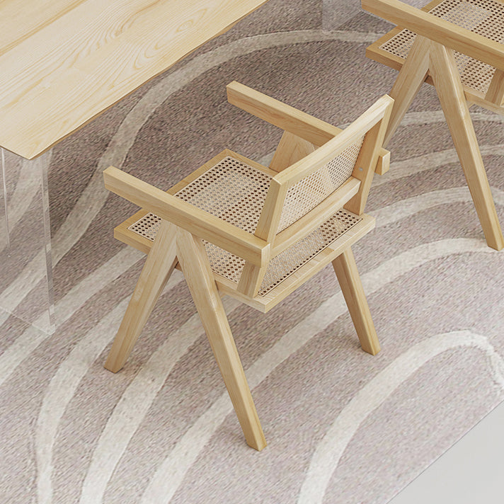 Modern 1/2/3/4/5 Pieces Rectangle Dining Set Solid Wood Dining Table with Chairs