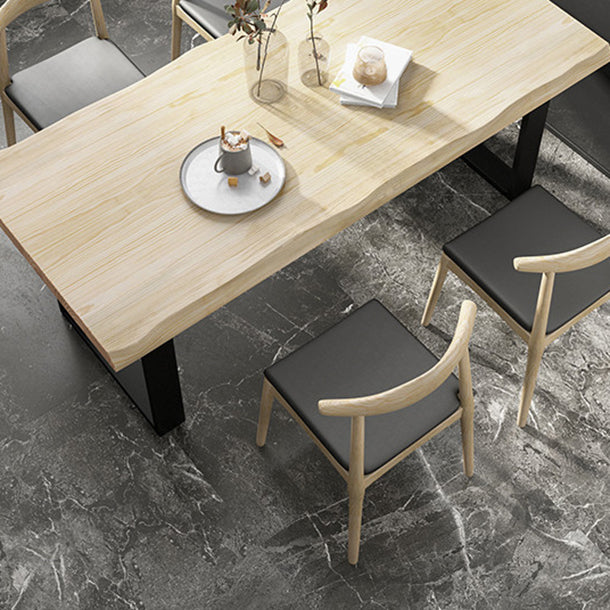 Set di tavoli da pranzo in legno in stile moderno 1/2/5/7 pezzi set da pranzo per uso domestico