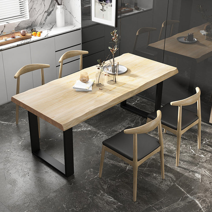 Set di tavoli da pranzo in legno in stile moderno 1/2/5/7 pezzi set da pranzo per uso domestico
