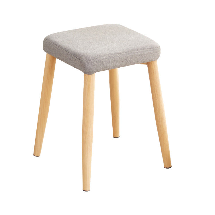 Modern Dining Set 1/5 Pcs Wood Dining Table with Armless Chairs