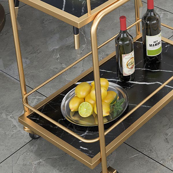 33.86 "モダンな長方形の高さの準備テーブル家のためのローリングメタル準備テーブル