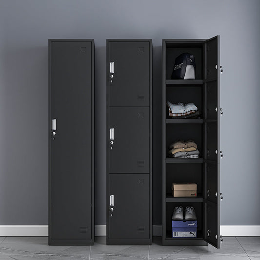 Contemporary Steel Wardrobe Armoire Hinged Wardrobe Cabinet for Bedroom