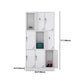 Contemporary Style Home Wardrobe Steel Wardrobe Closet with Doors