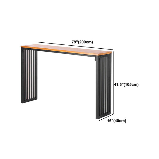 Tavolo da bar in legno industriale set 1/2/5 pezzi tavolo da barre per rettangolo con sgabelli alti