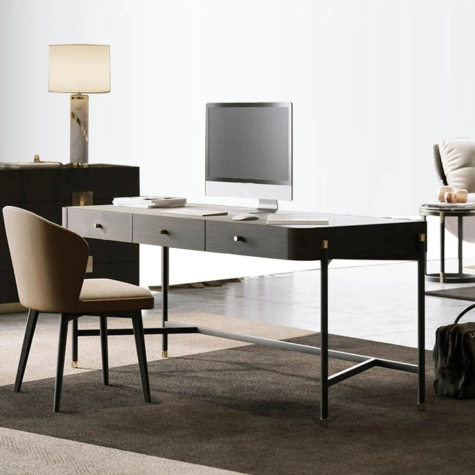 H-vorm schrijfbureau met 3 laden Office Desk Glam voor kantoor