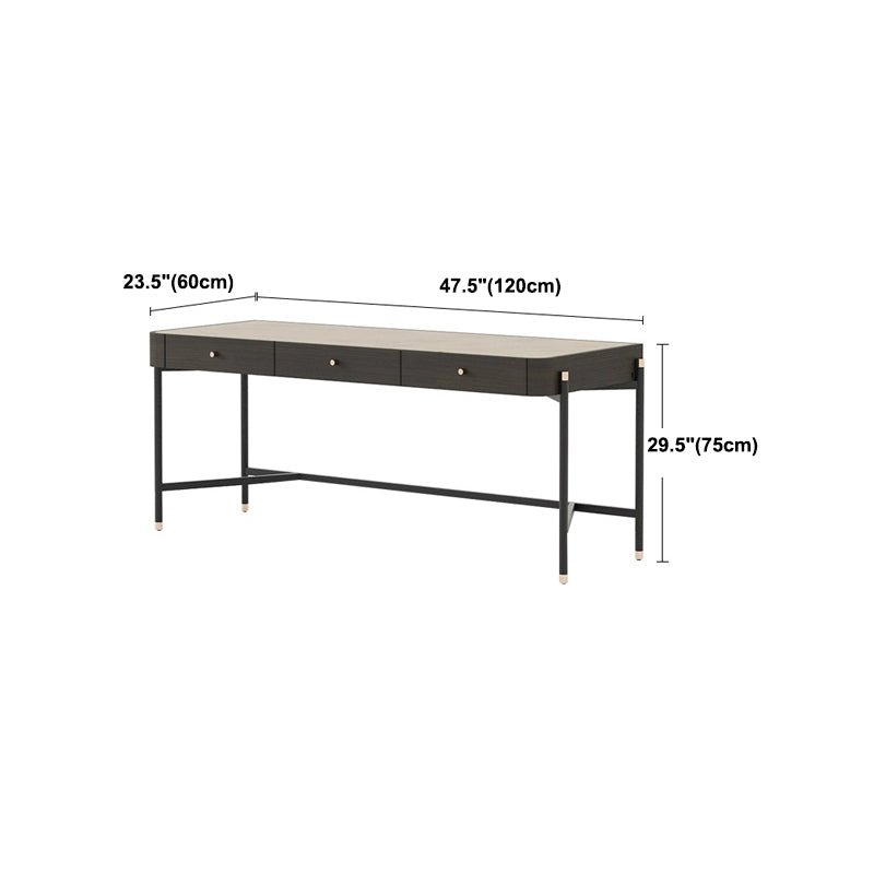 H-vorm schrijfbureau met 3 laden Office Desk Glam voor kantoor