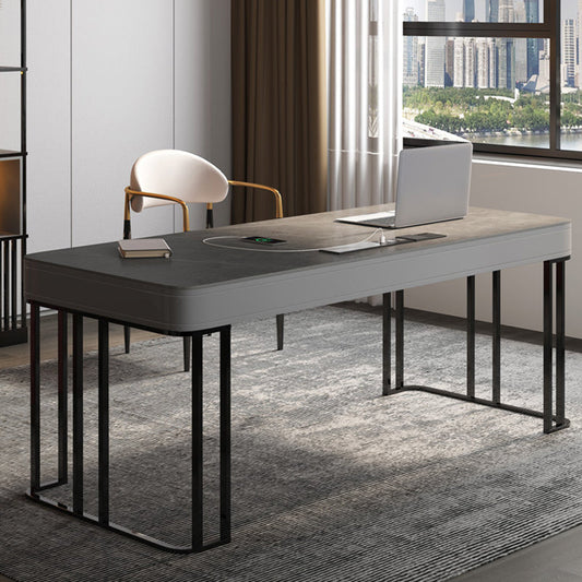 25 "Wijd modern executive bureau 2-lading rechthoekige kantoorbureau